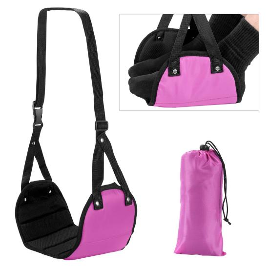 Гамак для ног для путешествий в самолете, портативная подставка для ног с регулируемыми ремнями, гамак для ног из пены с эффектом памяти, все необходимое для путешествий