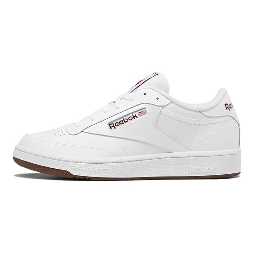 Reebok Кроссовки Club C 85 Cloud White Cloud White Trail Brown FZ6012