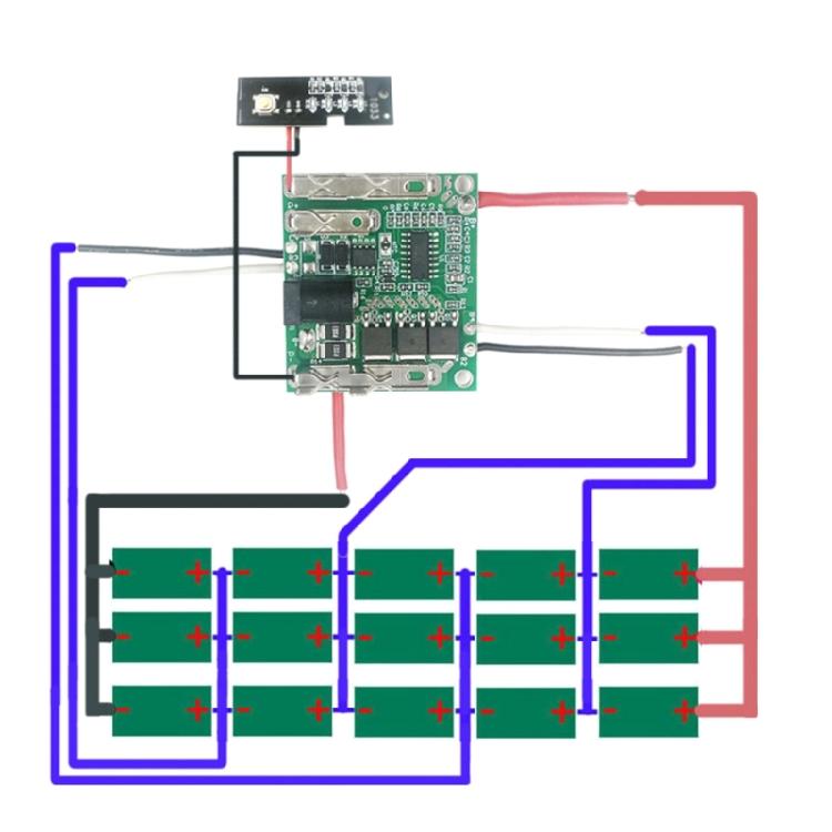 Точно спроектированный кейс для аккумуляторов. Аксессуары для электроинструментов. Хранение аккумуляторов для 5/10/15/20 шт.