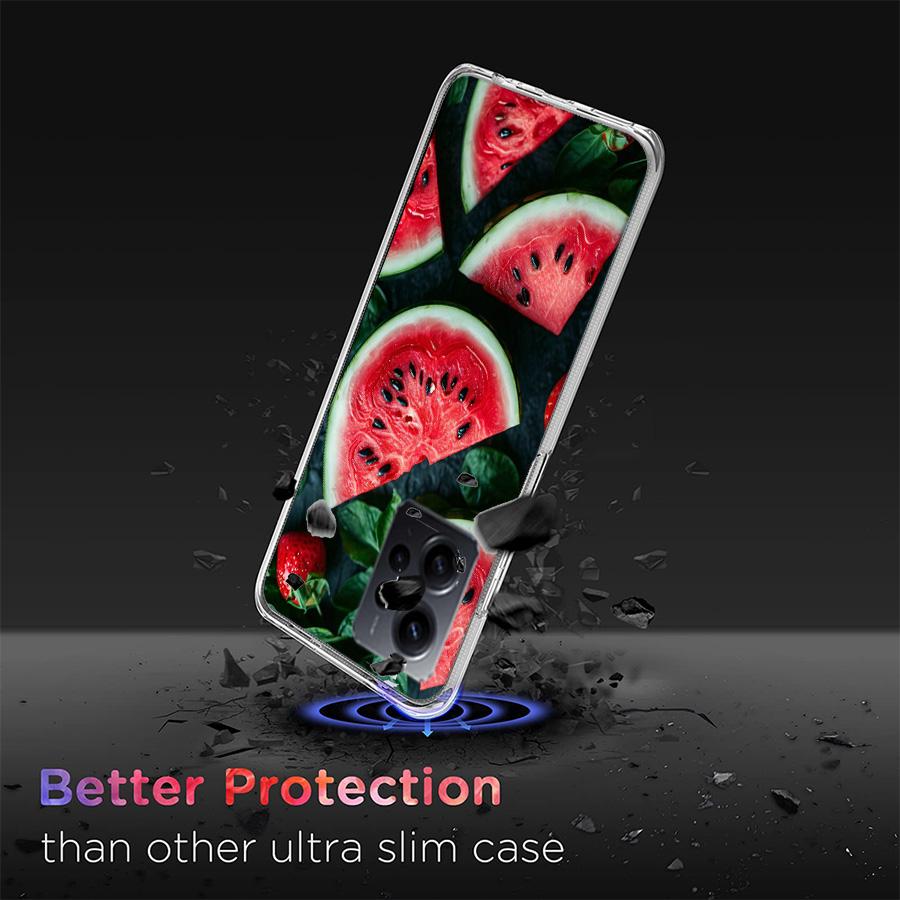 Летний арбузный чехол для телефона For Redmi 12 13C 12C 15C 9 10 10C Note 13 Pro Plus 14 15 Pro 9T 9C 9A TPU Мягкий чехол Прозрачный Ce