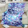 Dragon Ball! Cartoon Flannel Blanket Warm Soft for Bedrooms, Sofas, Beds, Chairs, Picnics, Travel