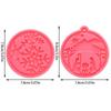 Candy Chocolate Cake Tools Silicone Moulds Keychain Molds Jewelry Making Tool Christmas Ball Mold