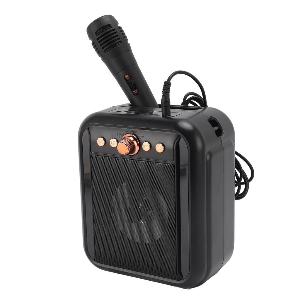 Karaoke Machine Clear Sound 3000mAh Battery Lower Noise Lightweight Bluetooth Karaoke Speaker