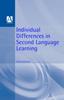 Книга Individual Differences In Second Language Learning