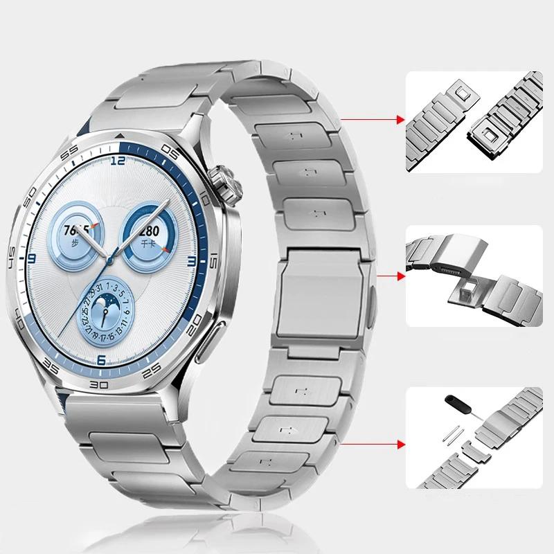 22 мм титановый металлический ремешок для Huawei Watch GT5Pro GT4/3 46 мм Ultimate с магнитной застежкой Браслет для Amazfit Balance GTR 47 мм Ремешок