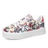 Trendy Brand Hip-hop Style Couple Board Shoes Student Wear-resistant Flat Shoes Graffiti Low-top Fashion Wear Shoes