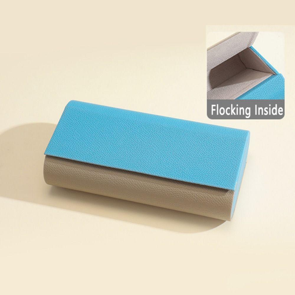 Magnetic Buckle Eyeglasses Protective Case Sunglasses Storage Box Glasses Accessories