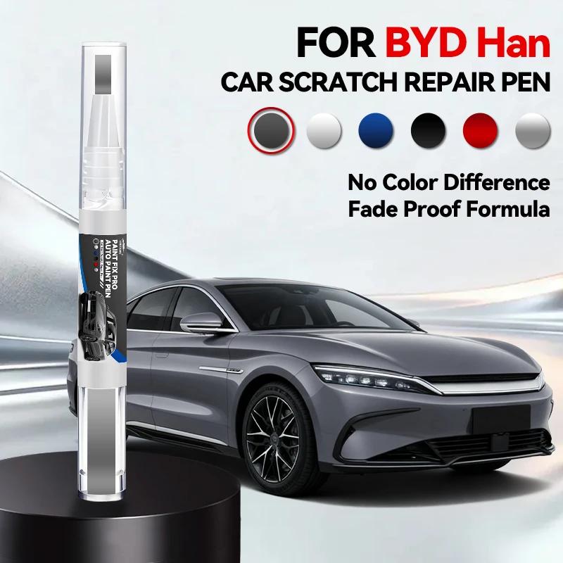 Car Accessories For BYD Han Car Paint Repair Pen Touch Up Scratch Remover DIY Auto Accessories Black Grey White Blue