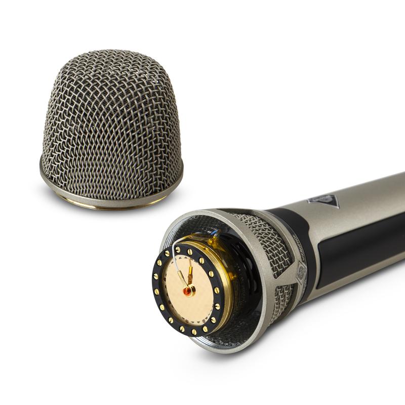 BAIFEILI KK205 Handheld Wired Microphone,34mm Large Diaphragm Cardioid Condenser Mic for Speakers, Karaoke Machine, Amp, Mixer