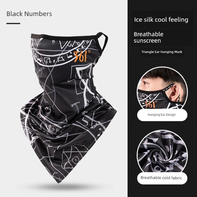 Sun Protection Summer Ice Silk Head Cover Fishing Cycling Mask
