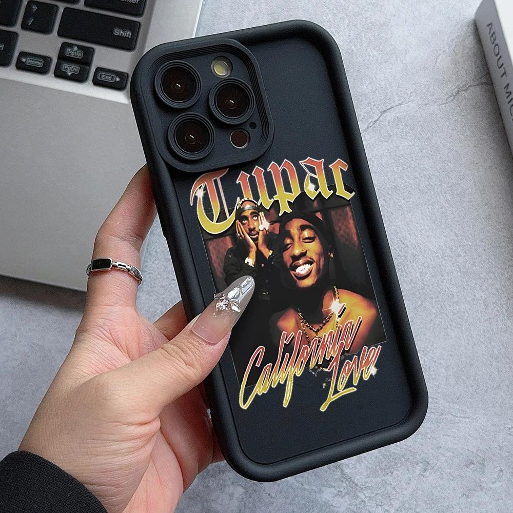 Rapper 2pac Singer Tupac Phone Case For Samsung Galaxy A16 A06 A35 A55 A25 A05s A15 A54 A34 A24 A14 4G 5G Soft TPU Back Cover