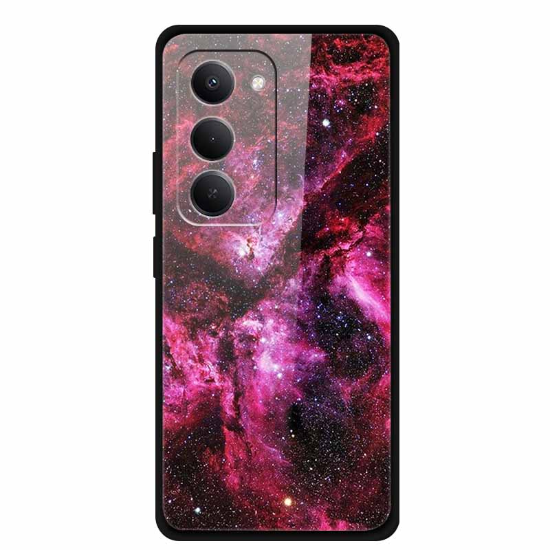 For Redmi 15 5G Case 6.9" 25057RN09E Tempered Glass Hard Covers For Redmi 15 4G 2025 Luxury Phone Cases Protective Bumper Fundas