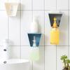 Стеллаж для хранения пластиковый 5 кг держатель для ванной комнаты самоклеящийся подвесной органайзер для душа полка