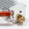 TRONXY 2 в 1, двухцветный комплект экструдера Hotend с нагревательным проводом, термистором, 0,4 мм, латунное сопло, 24 В