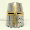 Medieval Crusader Knight Helmet Wearable Armor Helmet Gothic Knight Helmet Historical Replica LARP Reenactment