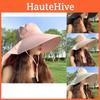 Summer Uv Blocking Wide Brim Hat For Women Full Face And Neck Coverage