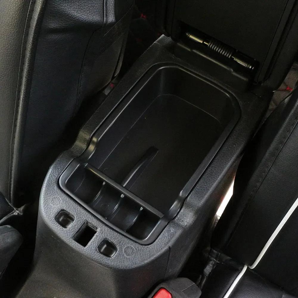 Car Armrest Box Storage Tray for Jeep Compass 2017 2018 2019 2020 Organzier Box Console Container Case Holder Accessories