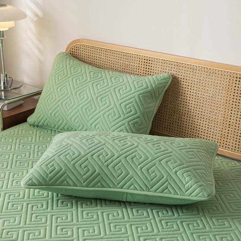 1 Piece Waterproof Jacquard Fabric Pillowcase Moisture And Sweat Proof Pillow Cover 48x74cm For Bedroom Home Hotel Detor