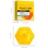 2pc Honey & Milk Moisturizing Cleansing Bar 80g with Net - Gentle for Face & Body, Rich Lather, Cleans Without Over-Drying