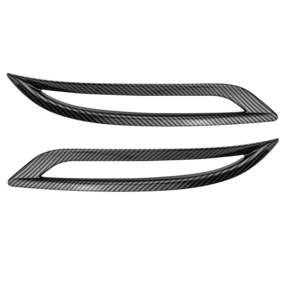Rear Bumper Fog Lamp Light Molding Cover Trim for Tesla Model 3 2017 2018 2019 2020 2025 2025 ABS Carbon Fiber Car Accessories