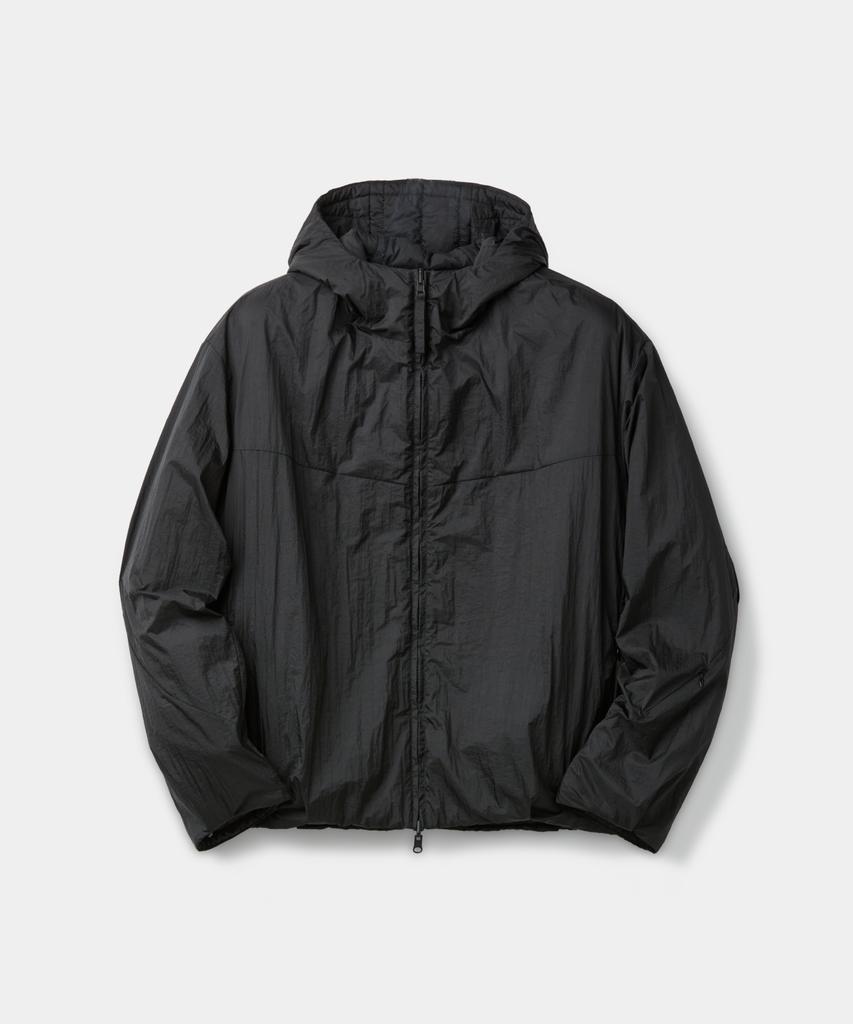 Coor Transparent Reversible Hooded Jumper (Dark Grey)