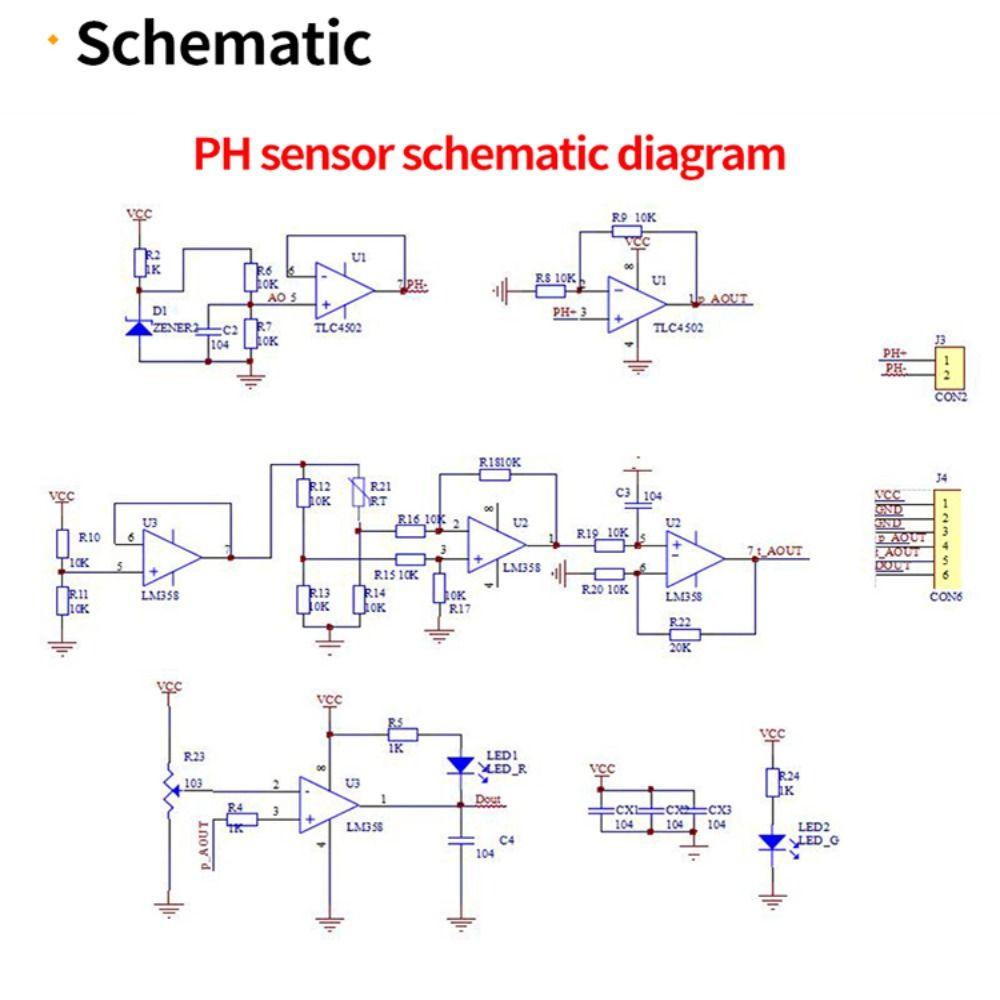 Test Monitoring Control Meter PH Value Detection Sensor PH Module Electrode Probe PH Regulator