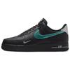 Air Force 1 07 Black Blue Lightning Мужские кроссовки Волко-Серый Металлик-Серебристый FD0654-001