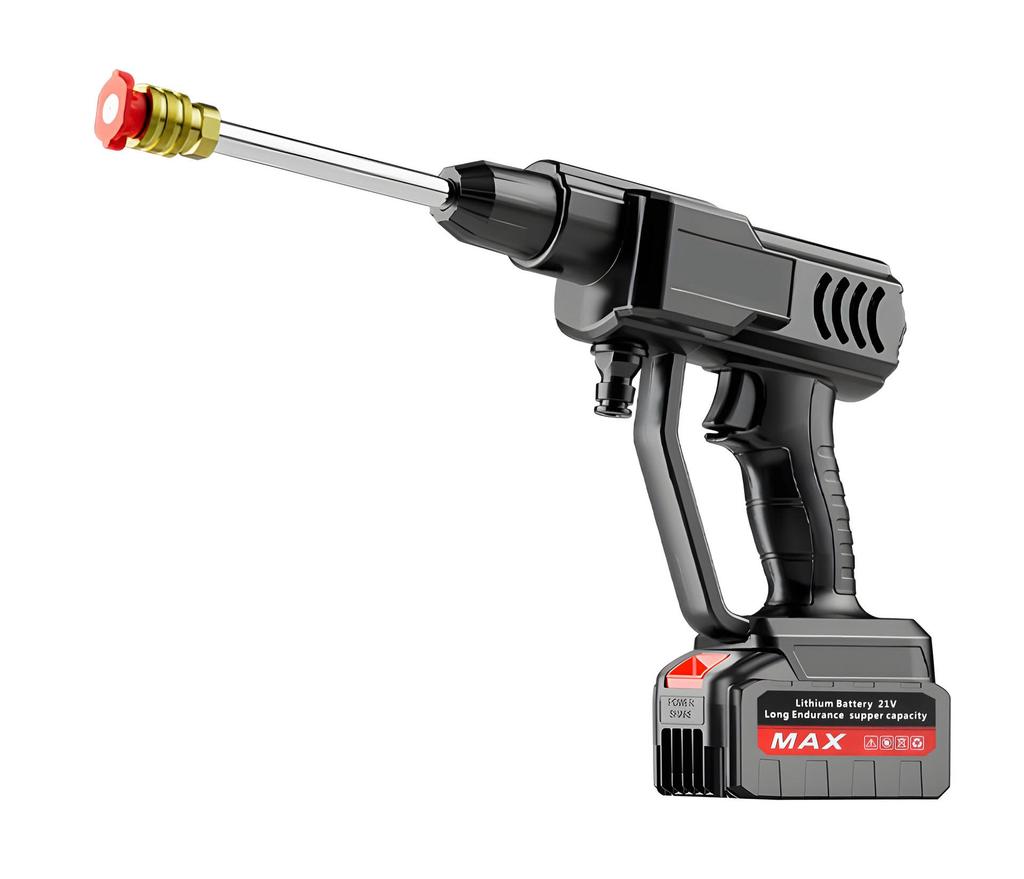 Портативный беспроводной пистолет для мойки автомобиля высокого давления с аккумулятором