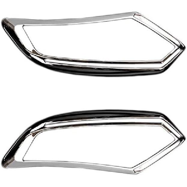 Автомобильные аксессуары ITrims для Nissan Rogue X-Trail 2017-2021, накладка на противотуманную фару, 4 шт., хромированная ABS-пластика (Крышка передних и задних противотуманных фар)