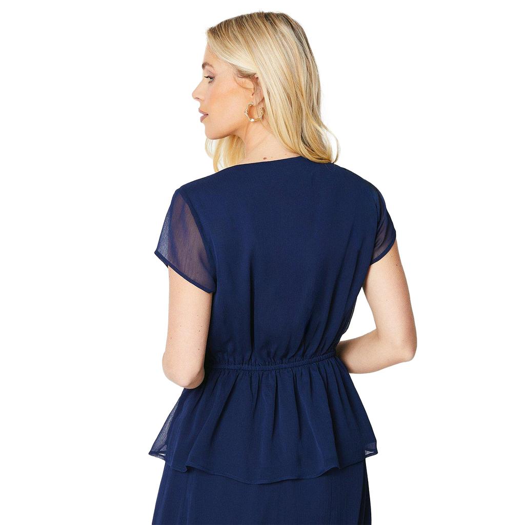 Principles Womens/Ladies Mock Wrap Petite Top