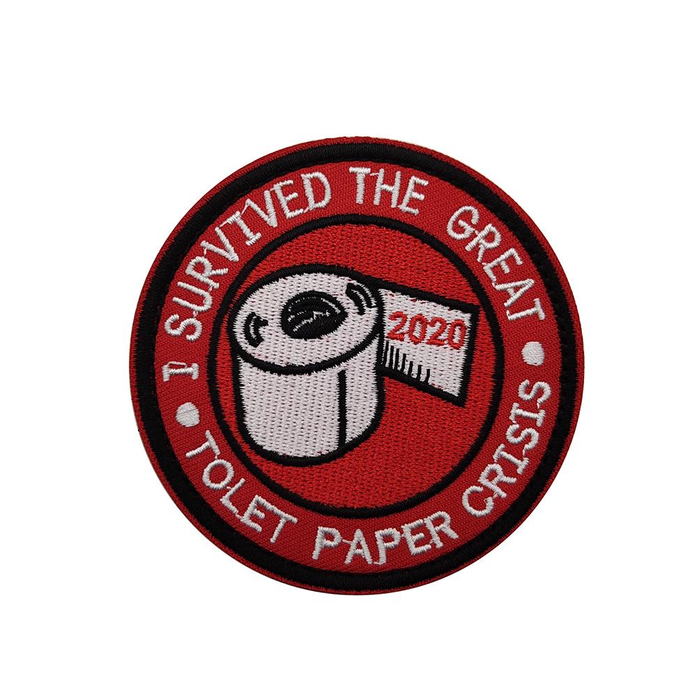 Тактический моральный вышитый патч Tai Feng 'Я выжил' - Аппликация на липучке