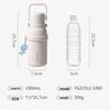 FUGUANG 316L Stainless Steel 1L Triple-Drink Insulated Bottle