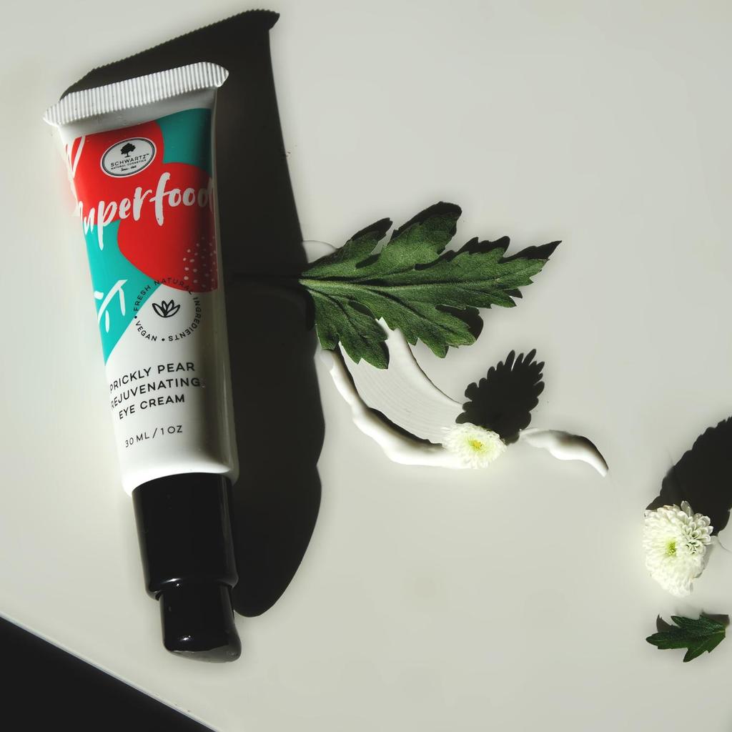 Superfood Moisturizing Eye Cream - Anti Aging, Anti-Wrinkle and Anti-Puffiness Cream with Hyaluronic Acid - Softening and Repairing - 30 Ml