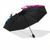 1pc Hello Kitty Night Sky Automatic Opening/Closing Umbrella - Portable Three-Fold Design with 8-Bone Iron Frame, Outdoor, Gift for Fans, Travelers, E