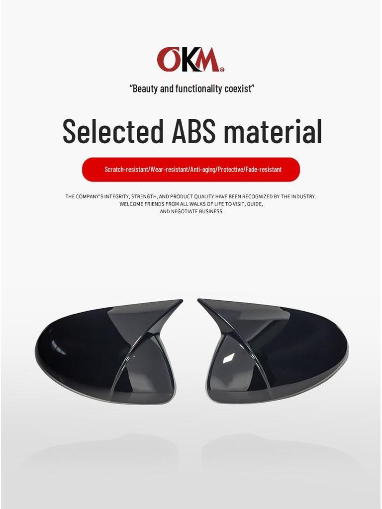 Корпус зеркала заднего вида для Volkswagen Tiguan 2008-2016, Модификация "Бычий рог" (МК1)