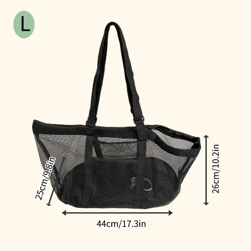 Дышащая сетчатая сумка-переноска для питомцев - Портативный летний рюкзак для кошек и собак