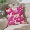 Anime Ccheshire Cat Customizable Square Pillowcases Stylish And Soft Perfect For Beds Cars And Sofas