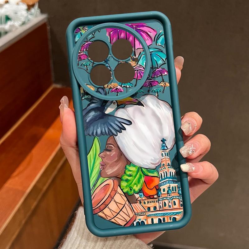 Tropical-style Toucan Pattern Case For OnePlus 15 13 13T 12 Shockproof Bumper Silicone Cover For Oneplus Nord 5 13R 12R 11R 5G