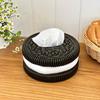 NASSIA Tissue Case, Stylish and Cute, Lightweight Cookie Design, Perfect for Dining Tables and Living Rooms