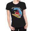 1Tee Womens What A Melon Surfing Watermelon T-Shirt
