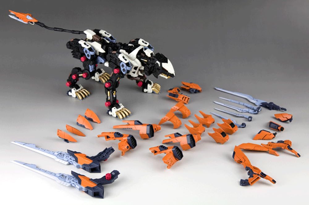 Kotobukiya HMM ZOIDS Liger Zero Schneider Marking Plus Scale Plastic Model Approximately 330mm Long RZ-041 Ver. 1/72 Kit,