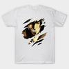 Ripped Eren YeagerS Titan M Attack On Titan Manga Art Anime White T-Shirt