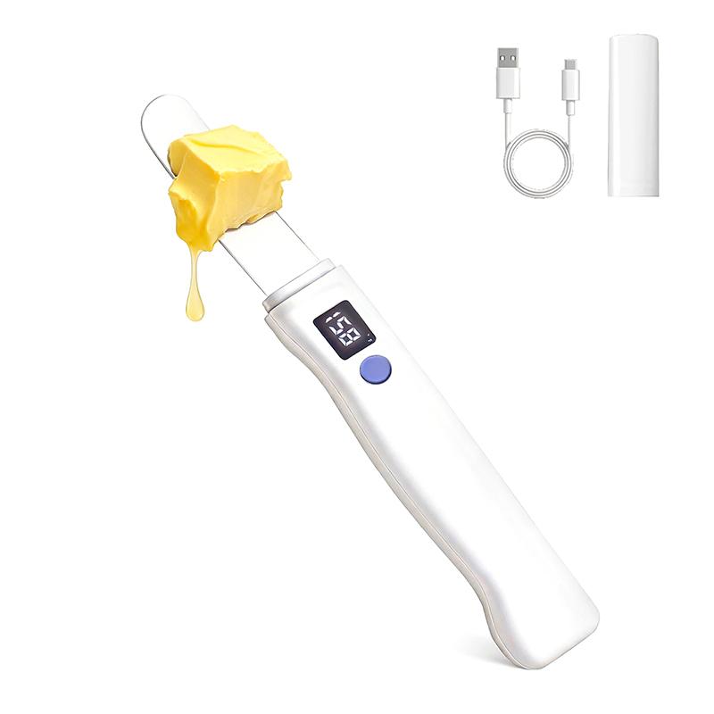 304 Stainless Steel Heating Butter Knife Melting Butter Spreader For Toast Bread Cream Cheese Western Kitchen Gadgets
