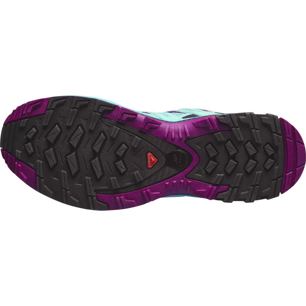 SALOMON Трейлраннинг XA PRO 3D ЖЕНСКИЕ (XA Pro 3D) Женская L40089600 Синий Кюрасао/Синяя Птица/Темно-Фиолетовый. 24,5 см