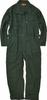 Prono Long Sleeve Cargo Work Jumpsuit 116-420P (100% Cotton) / (L, Dark Green)