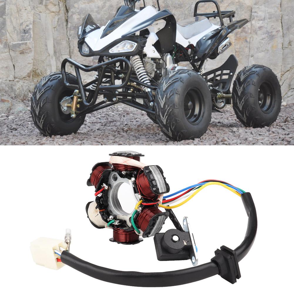 6coil 5wire Magneto Stator Coil Fit for 50cc 70cc 90cc 110cc 125cc ATV Go Kart
