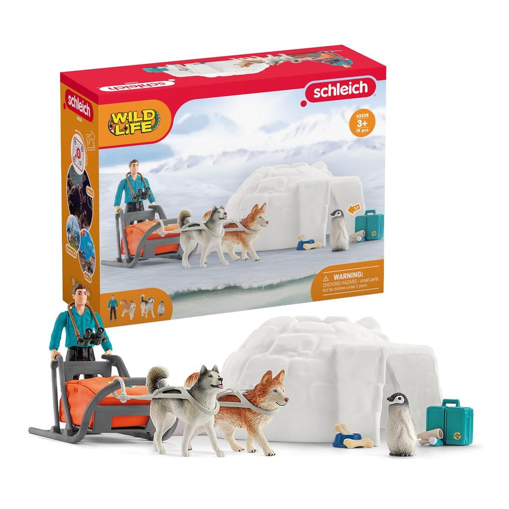 Schleich Wildlife Антарктическая экспедиция 42558