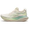 New GEL Nimbus 25 'Cream White Green' Women's 1012B628-750