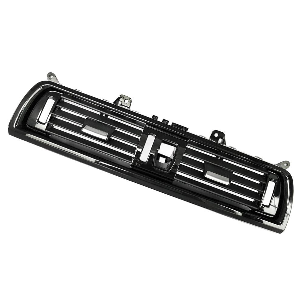 Хромированная черная передняя консоль, решетка кондиционера переменного тока, вентиляционное отверстие для BMW 5 серии F10 F11 520i 525i 528i 530i