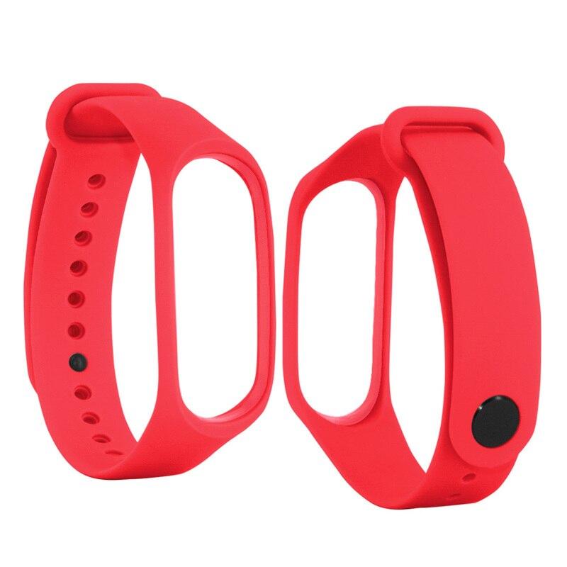 Браслет для Mi Band 4 3 Спортивный ремешок для часов Силиконовый ремешок Браслет Аксессуары